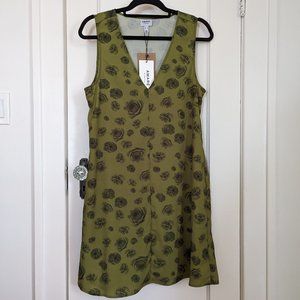 Vero Moda Dress with Black Rose Motif